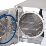 Autoclave Medical Class B 18L by Beauty System with digital display and printer for sterilization in medical and dental clinics.