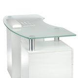 Manicure Table + incliner BD-3453+P WHITE - BVShop