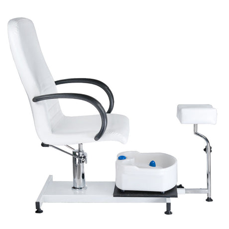 Pedicure Chair with foot massager BW-100 white - BVShop