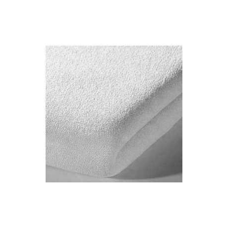 White fleece cover for cosmetic stool - BVShop