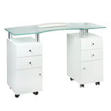 Manicure Table BD-3453 WHITE - BVShop