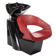 Hair washing station Paolo BH-8031 red - BVShop
