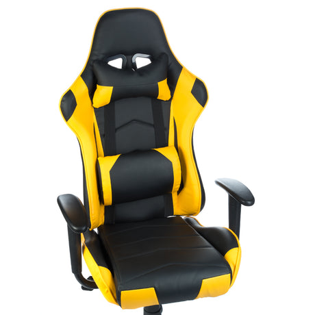 RACER CorpoComfort BX-3700 Yellow Gaming Chair - BVShop