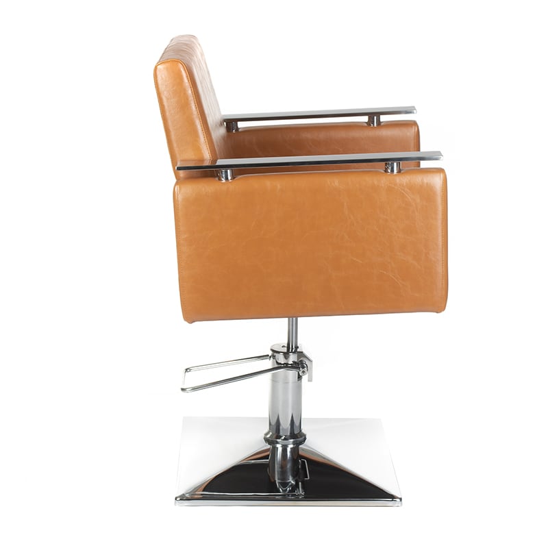Hairdressing chair MILO BH-6333 light brown - BVShop