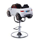Children's Hairdressing Chair Range Rover White - BVShop