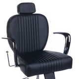 Barber chair BJORN BH-3318 Matte Black - BVShop