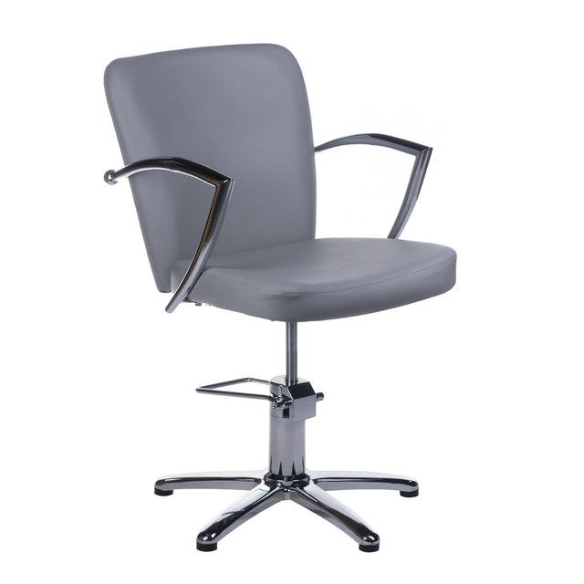 Hairdressing chair LIVIO light gray BH-8173 - BVShop