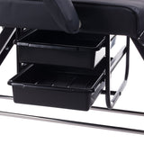 Cosmetic chair with tubs BW-263 black - BVShop