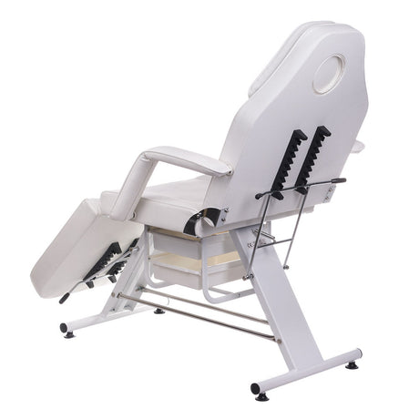 Cosmetic chair with troughs BW-262A white - BVShop