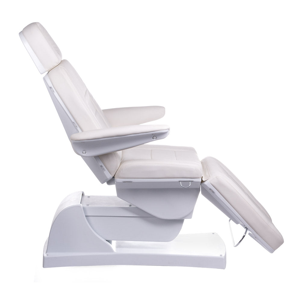 Electric cosmetic chair Bologna BG-228 white - BVShop