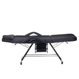 Cosmetic chair with trays BW-262A black - BVShop