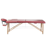 Massage and rehabilitation table BS-523 Burgundy - BVShop