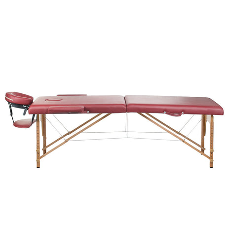 Massage and rehabilitation table BS-523 Burgundy - BVShop