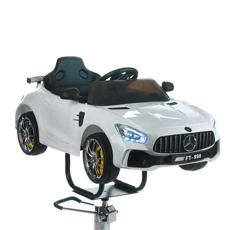 Children's Mercedes white hairdressing chair - BVShop