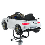 Children's Mercedes white hairdressing chair - BVShop