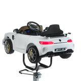 Children's Mercedes white hairdressing chair - BVShop