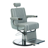 Light Gray Barber Chair ODYS BH-31825M - BVShop