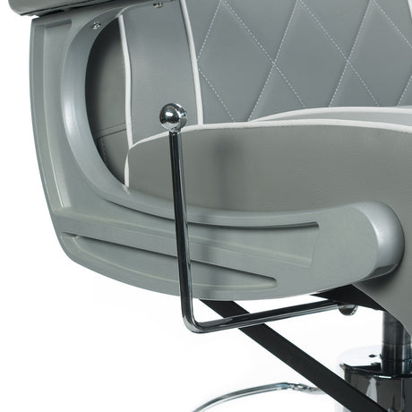Light Gray Barber Chair ODYS BH-31825M - BVShop
