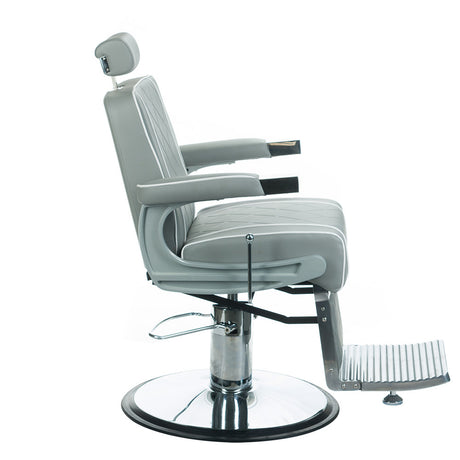 Light Gray Barber Chair ODYS BH-31825M - BVShop