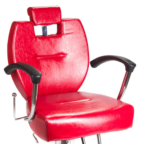 Barber chair HEKTOR BH-3208 Red - BVShop