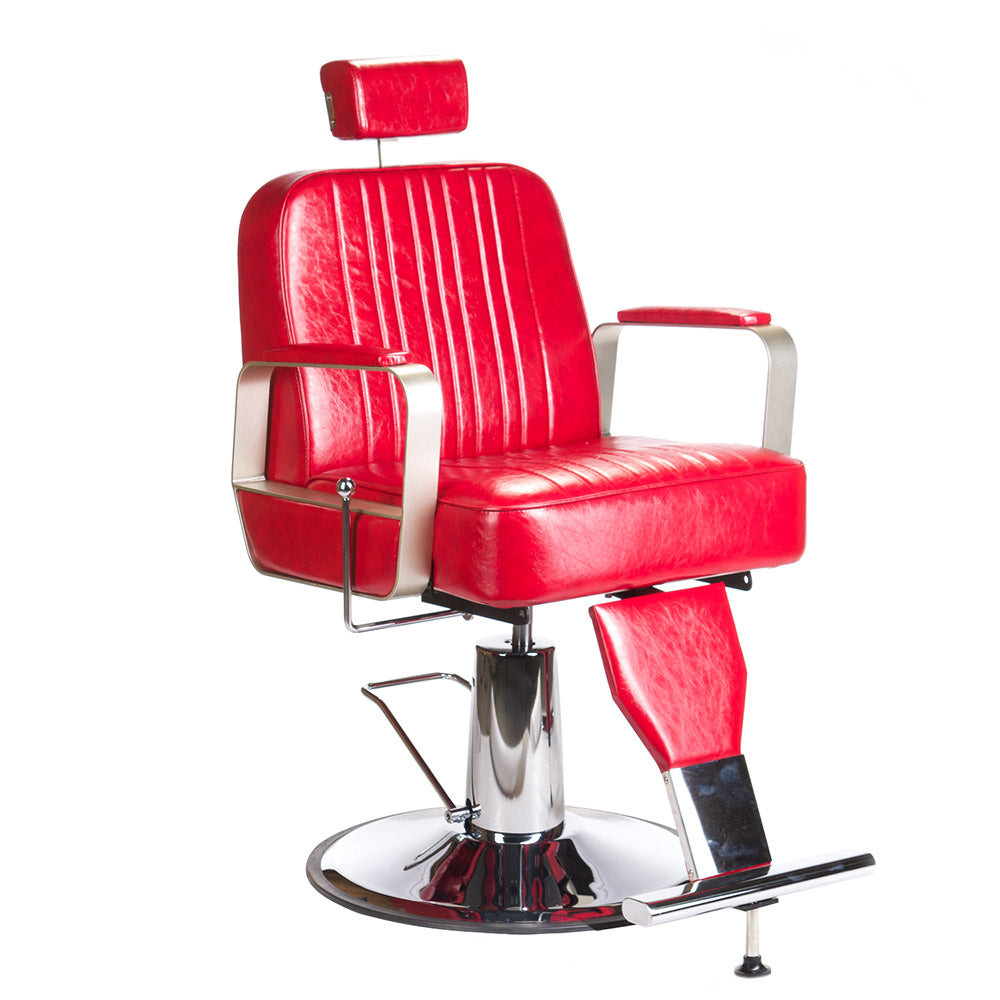 Barber chair HOMER BH-31237 Red - BVShop