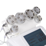 Beige liposuction massage device with photon and RF technology by Beauty System, designed for body contouring and skin tightening.