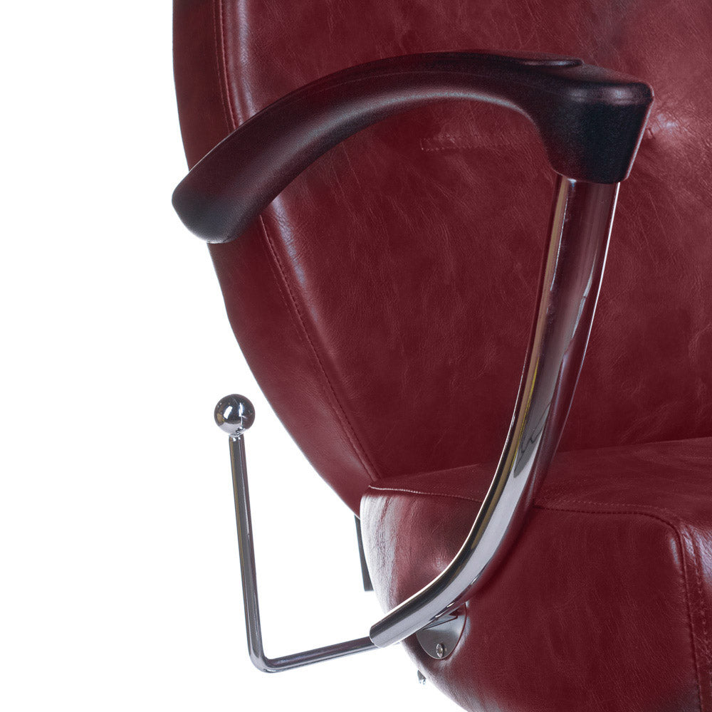 Barber chair HEKTOR BH-3208 Burgundy - BVShop