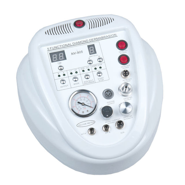 Beauty System Diamond Microdermabrasion 5-in-1 Combo BN-905 facial treatment device with multiple attachments and controls