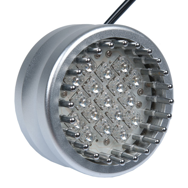 Diamond Microdermabrasion 5-in-1 Combo by Beauty System, close-up of the device with multiple treatment heads and control panel.
