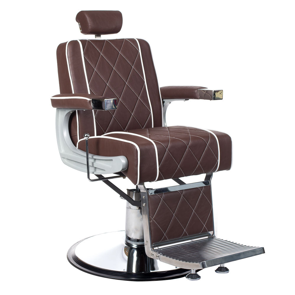 ODYS BH-31825M Barber Chair Matte Brown - BVShop