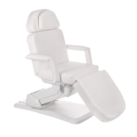 Electric cosmetic chair BR-6622 White - BVShop