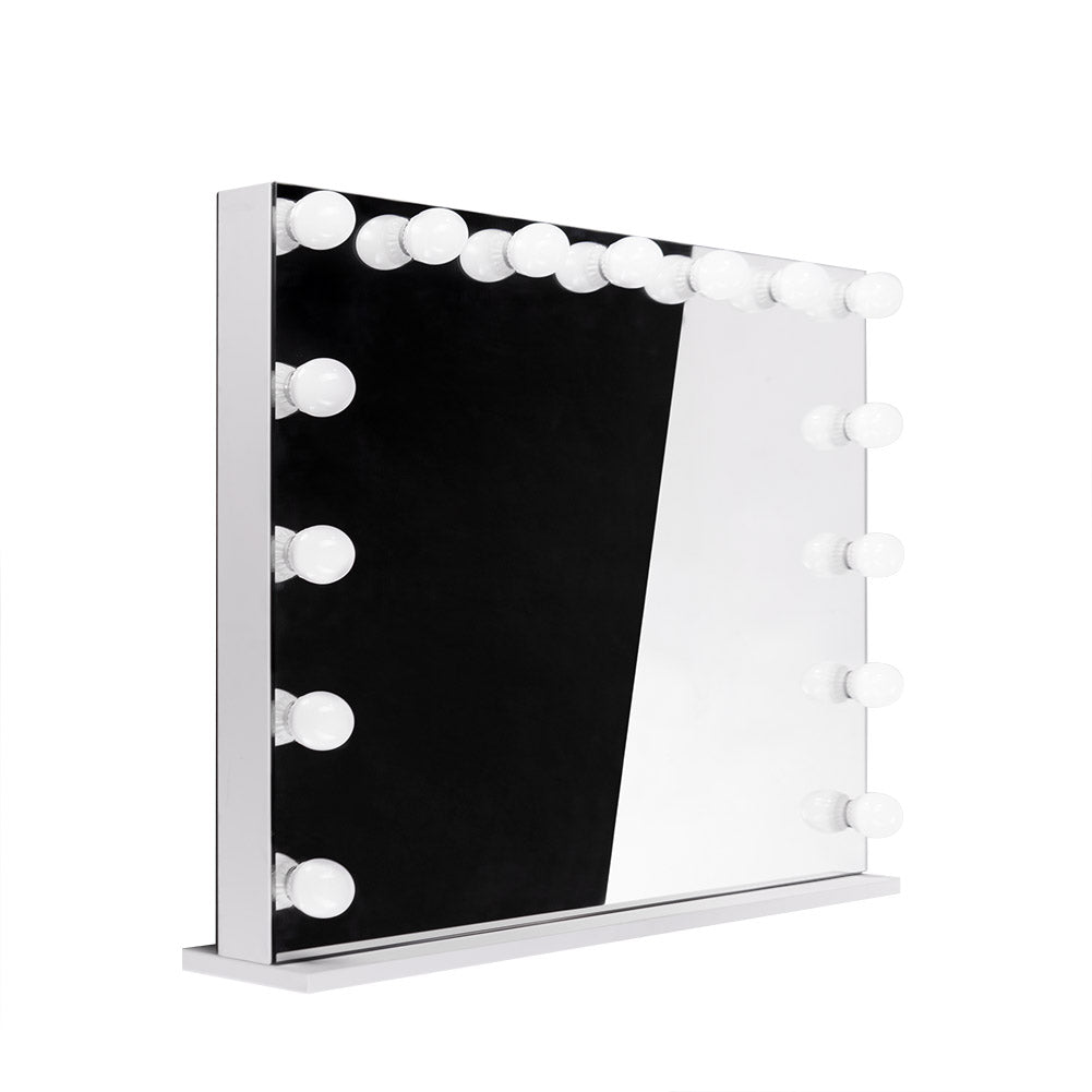 LED-illuminated Mirror HOLLYWOOD 100x80cm  10080Z - BVShop