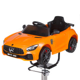 Children's Mercedes orange barber chair - BVShop