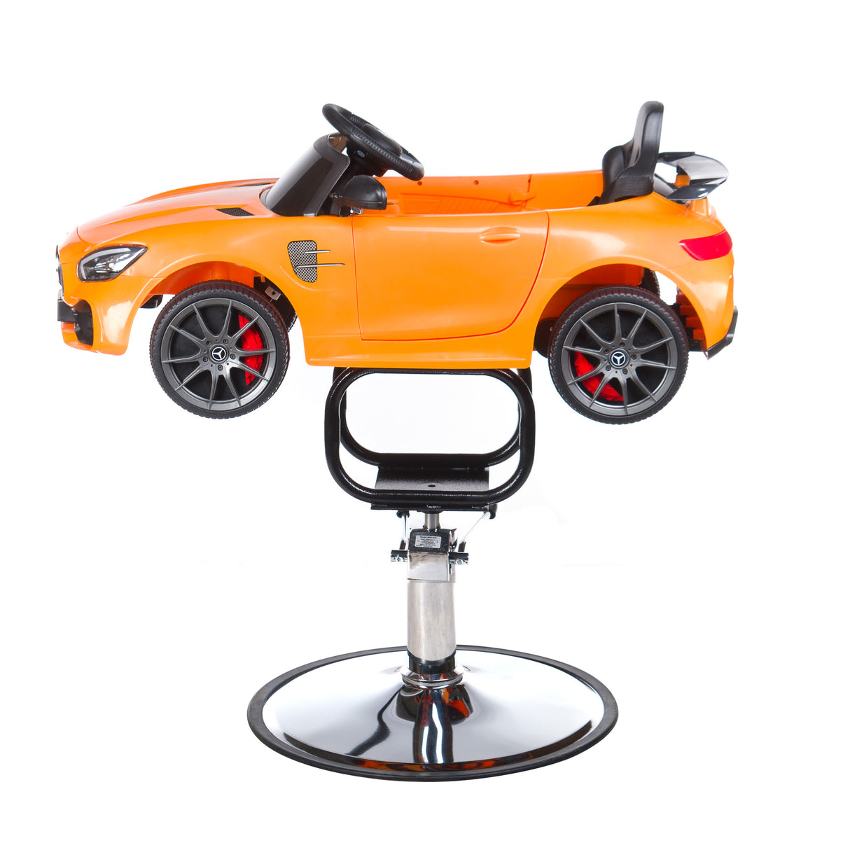 Children's Mercedes orange barber chair - BVShop