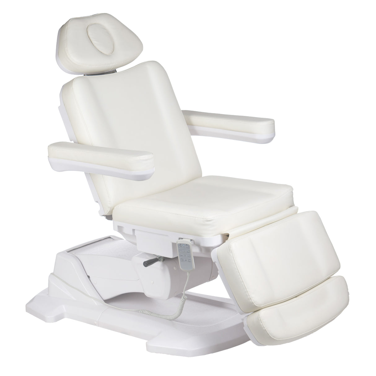 Electric beauty chair BR-6686A white - BVShop
