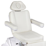 Electric cosmetic chair heated BR-6686 white - BVShop