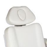 Electric cosmetic chair heated BR-6686 white - BVShop