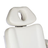 Electric cosmetic chair heated BR-6686 white - BVShop