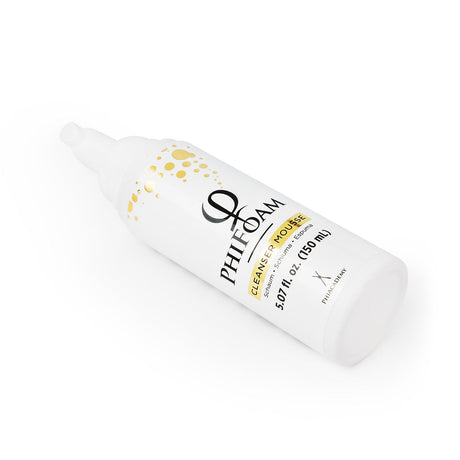 PhiAcademy Phi Foam Cleansing Foam 150ml — 150ml cleansing foam bottle shown at an angle