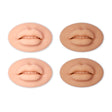 Swiss Color 3D Practice Lip Soft Silicone Light/Dark Set 4pcs - BVShop