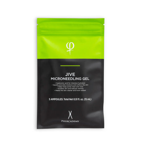 PhiAcademy Jive Microneedling Gel 3ml 10pcs — one pouch from the Jive ten-ampoule pack