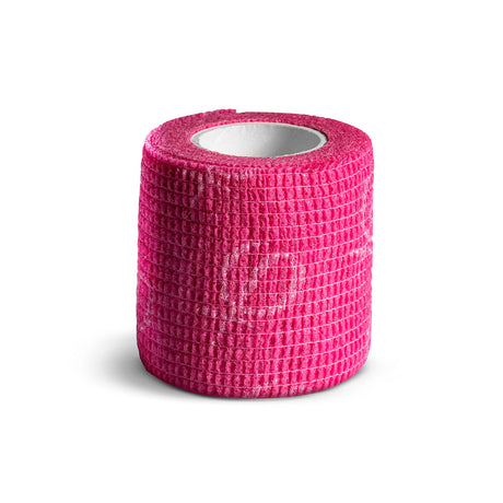 PhiAcademy Self-Adhesive Grip Tape Pink 5cm x 4.5m 1pc on a light background
