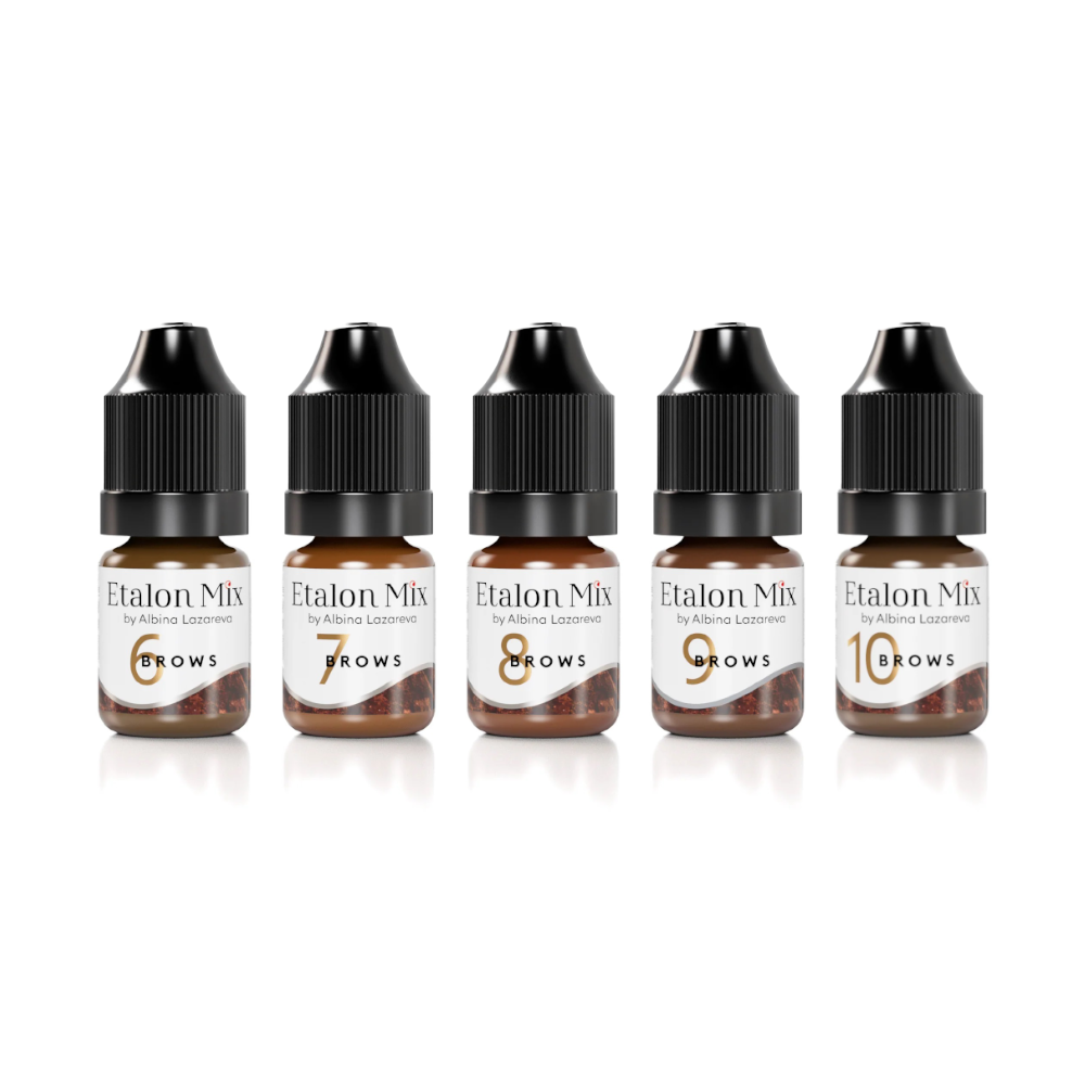Etalon Mix Mineral Line Eyebrow Set 5x5ml - BVShop