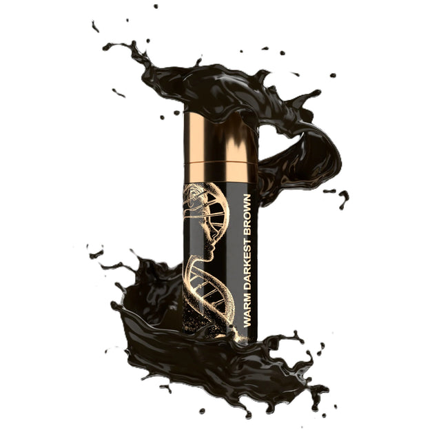 BROW DADDY × DNA Pigments Gold Collection Minerals Warm Darkest Brown 15ml - BVShop