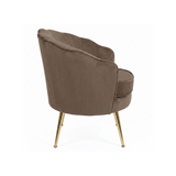 LUGANO BX-LE69 Upholstered Chair Mocha Velvet - BVShop