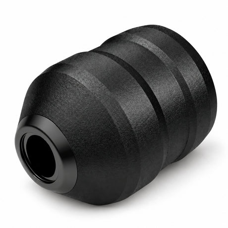 ACUS M1 Grip Plus Disposable Tattoo Grip Black 40mm single grip on white background
