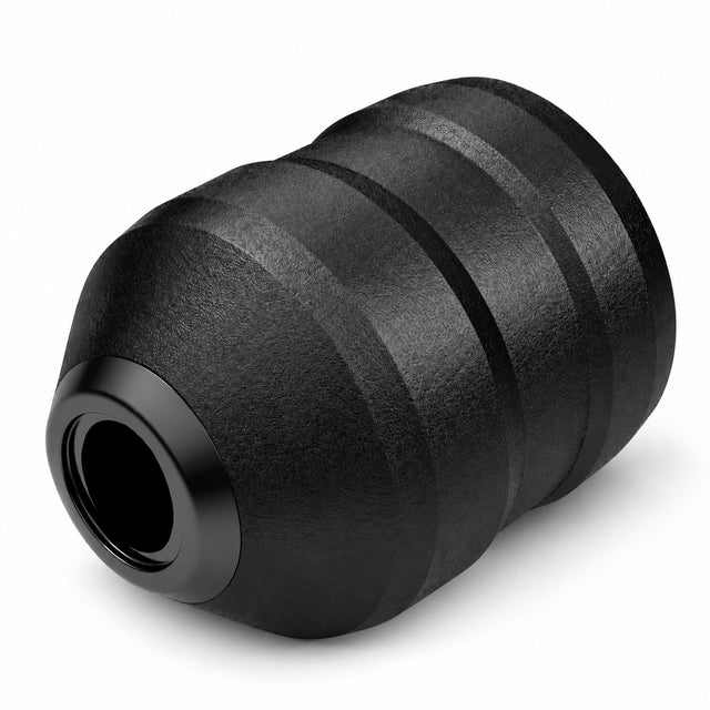 ACUS M1 Grip Plus Disposable Tattoo Grip Black 40mm single grip on white background
