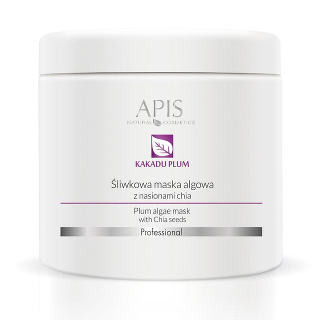 APIS PLUM ALGAE MASK WITH CHIA SEEDS 200 G - BVShop