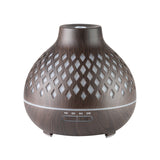Aroma diffuser air humidifier spa 10 dark wood 400ml + timer - BVShop