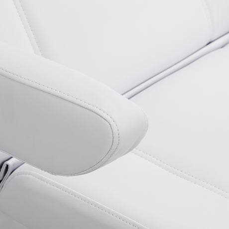 Azzurro Lux 4m white cosmetic chair with cradle - BVShop